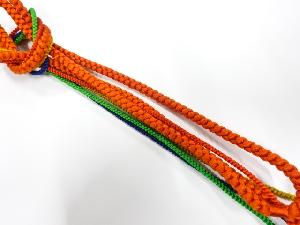 正絹　手組帯締め